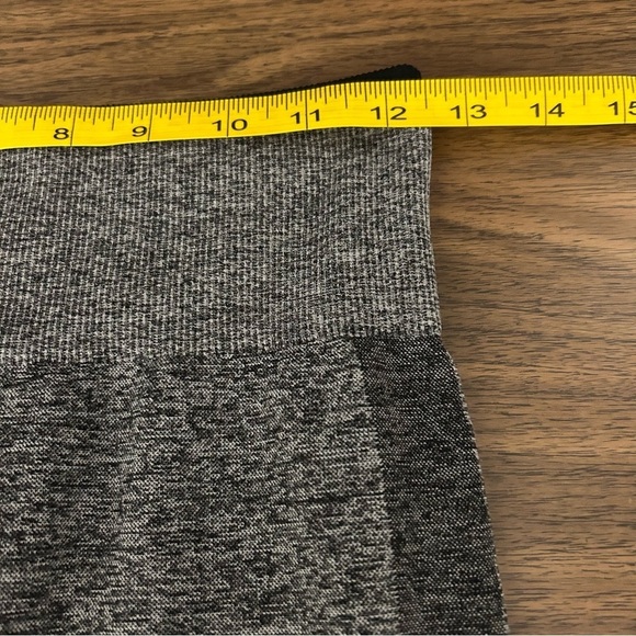 PINK seamless Gray High-Waisted Leggings S - Picture 6 of 9